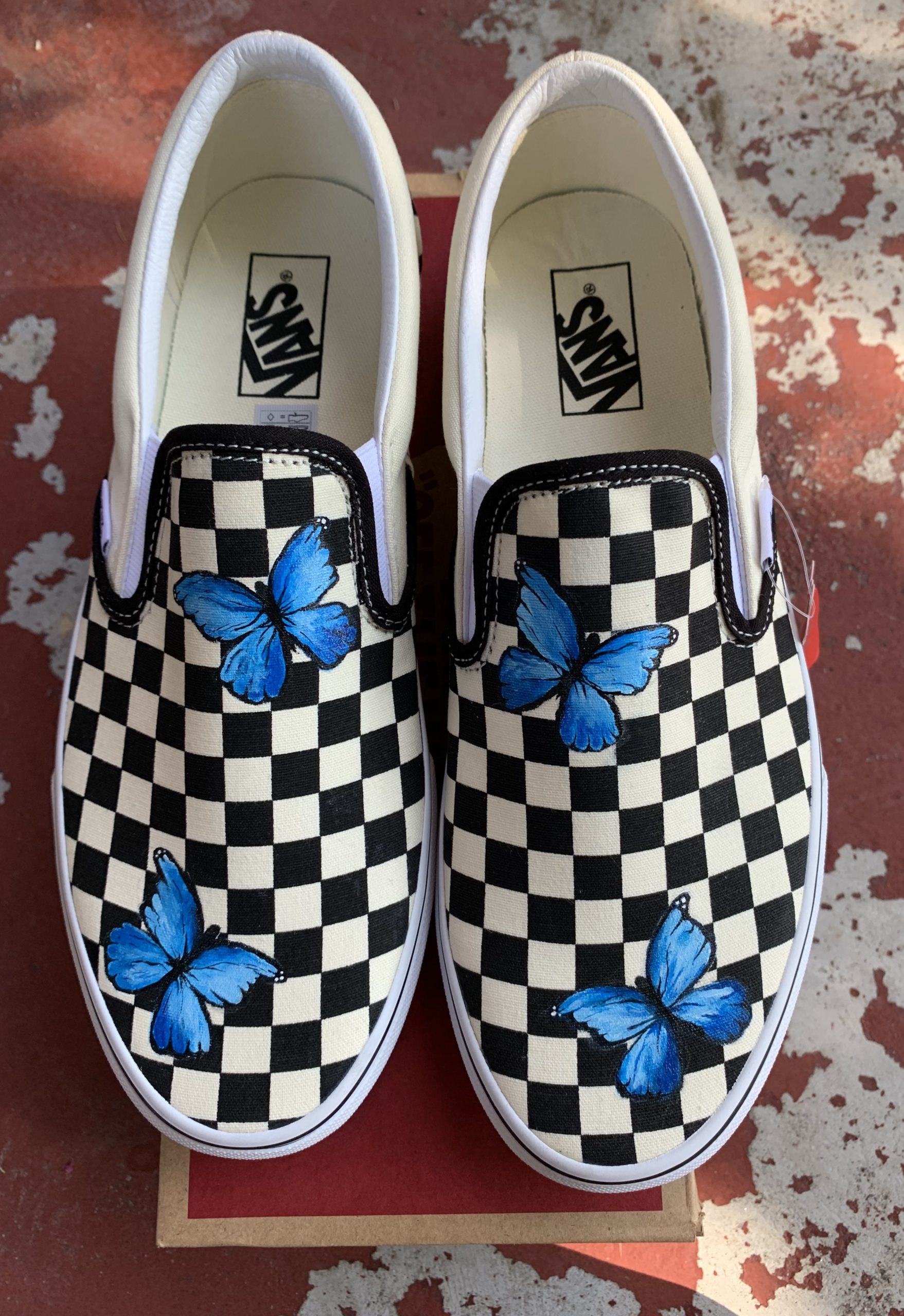 butterfly shoes vans